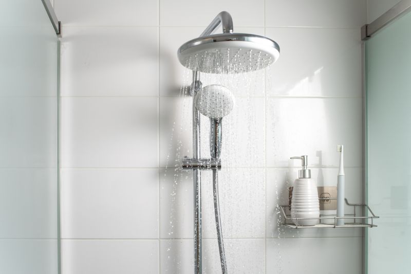 Rain Shower Head with Minimalist Design